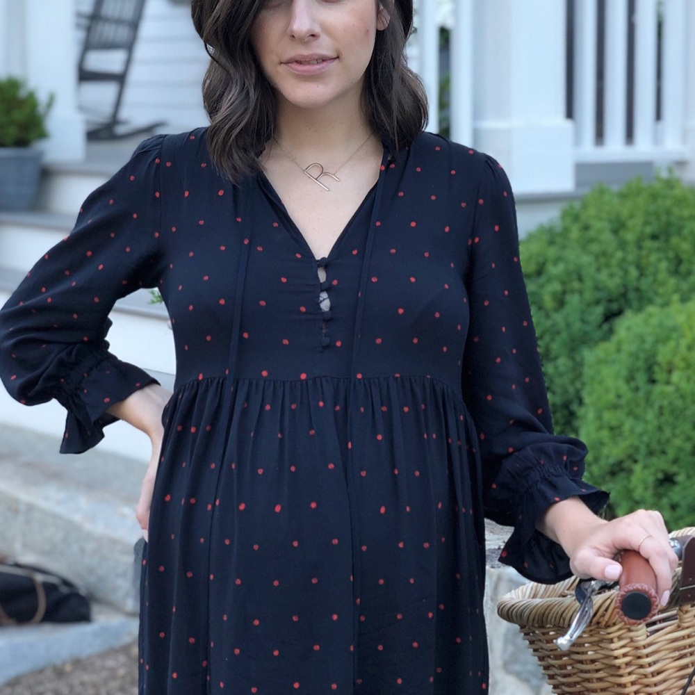 AG Celeste Polka Dot Dress